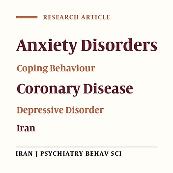 The Relationship Between Death Depression and Death Anxiety with Coping Style Among CHD Patients