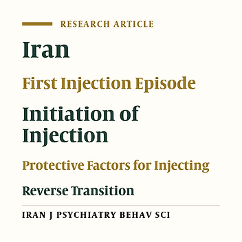Transition to and Away from Injecting Drug Use among Young Drug Users in Tehran, Iran: A Qualitative Study