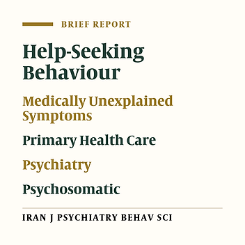 Pathways to Care for Medically Unexplained Symptoms at a Specialty Psychosomatic Clinic in South India in 2014