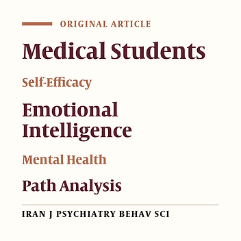 Path Analysis of Self-Efficacy, Critical Thinking Skills and Emotional Intelligence for Mental Health of Medical Students