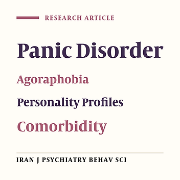 Personality Traits in Patients with Panic Disorder According to the Presence of Agoraphobia