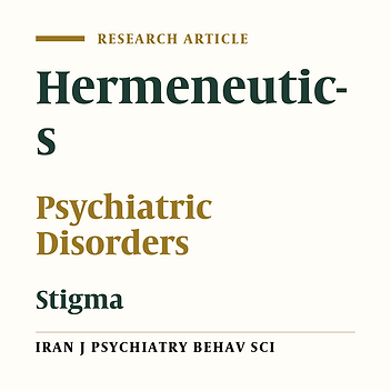Black Shadow of Stigma: Lived Experiences of Patients with Psychiatric Disorders on the Consequences of Stigma