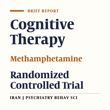 Cognitive-Behavioral Therapy for Methamphetamine Dependence among Methadone-Maintained Patients