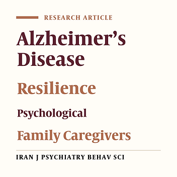 Effectiveness of Resilience Education in the Mental Health of Family Caregivers of Elderly Patients with Alzheimer’s Disease