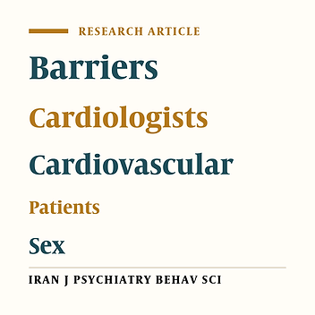 Perceived Barriers to Addressing Sexual Issues Among Cardiovascular Patients
