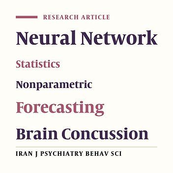 Forecasting Psychological Symptoms in Mild Traumatic Brain Injury: A Nonparametric Approach