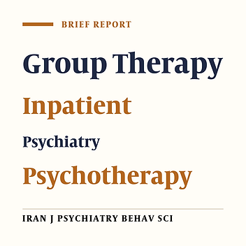 Developing an Inpatient Group Psychotherapy Program: Challenges and Lessons Learnt