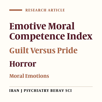 Introducing the Emotive Moral Competence Index (EMCI): A New Measurement of Moral Judgment