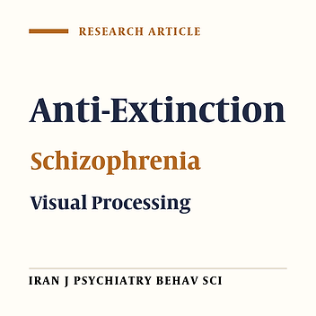 Anti-Extinction in Patients With Schizophrenia