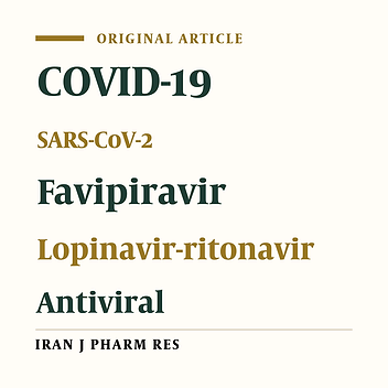 Favipiravir Effects on the Control of Clinical Symptoms of Hospitalized COVID-19 Cases: An Experience with Iranian Formulated Dosage Form