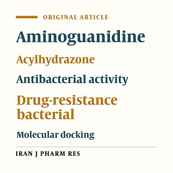 Synthesis, Antimicrobial Activity, and Molecular Docking Studies of Aminoguanidine Derivatives Containing an Acylhydrazone Moiety