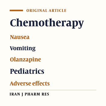Efficacy and Safety of Adding Olanzapine to the Standard Preventive Regimen for Chemotherapy-induced Nausea and Vomiting in Children: A Randomized Double-blind Controlled Trial