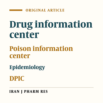 A Ten-year Report of Drug and Poison Information Center in Mashhad, Iran 2007-2017
