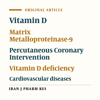 Association between Serum Vitamin D Concentration Status and Matrix Metalloproteinase-9 in Patients Undergoing Elective Percutaneous Coronary Intervention
