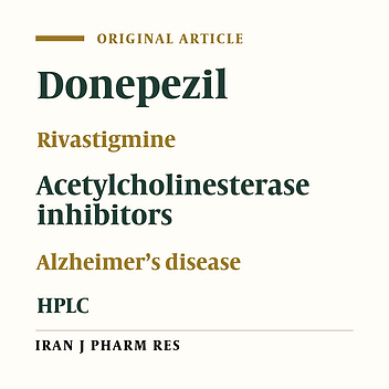 Donepezil and Rivastigmine: Pharmacokinetic Profile and Brain-targeting After Intramuscular Administration in Rats
