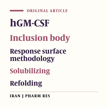 Optimization of Buffer Additives for Efficient Recovery of hGM-CSF from Inclusion Bodies Using Response Surface Methodology