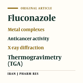 Metal (II) Complexes of Fluconazole: Thermal, XRD and Cytotoxicity Studies