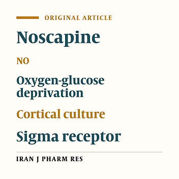 Noscapine Modulates Neuronal Response to Oxygen-glucose Deprivation/Reperfusion Injury Via Activation of Sigma-1 Receptor in Primary Cortical Cultures