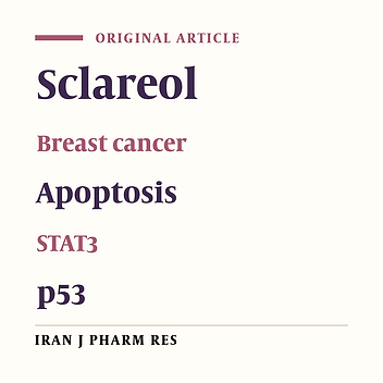 STAT3-mediated Apoptotic-enhancing Function of Sclareol Against Breast Cancer Cells and Cell Sensitization to Cyclophosphamide