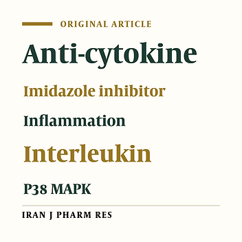 Design and Synthesis of Novel 1-hydroxy-2,4,5-triaryl Imidazole Derivatives as Anti-cytokine Agents
