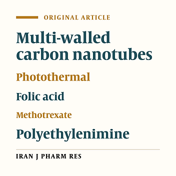 The Photothermal Effect of Targeted Methotrexate-Functionalized Multi-Walled Carbon Nanotubes on MCF7 Cells