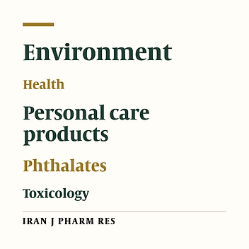 Environmental Distribution of Personal Care Products and Their Effects on Human Health