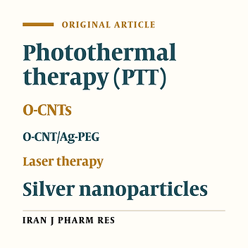 PEGylated Carbon Nanotubes Decorated with Silver Nanoparticles: Fabrication, Cell Cytotoxicity and Application in Photo Thermal Therapy