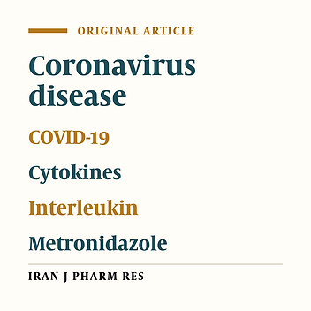 Anti-inflammatory Effect of Metronidazole in Hospitalized Patients with Pneumonia due to COVID-19