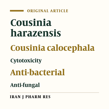 Biological Activities and the Essential Oil Analysis of Cousinia harazensis and C. calocephala