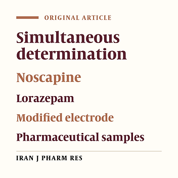 Electrochemical Measurement of Noscapine and Lorazepam Using a Carbon Paste Electrode Modified with Multi-walled Carbon Nanotubes and Natural Deep Eutectic Solvent
