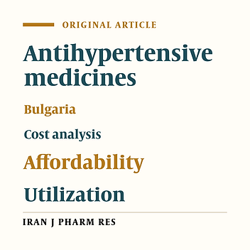 Utilization, Cost, and Affordability of Antihypertensive Therapy in Bulgaria