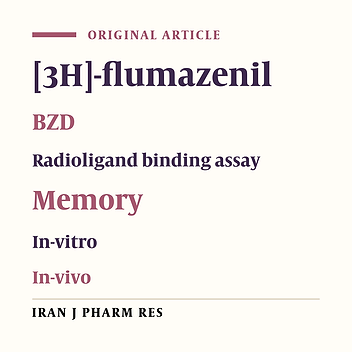 Novel Derivatives of diphenyl-1,3,4-oxadiazol as Ligands of Benzodiazepine Receptors; Synthesize, Binding Assay and Pharmacological Evaluation
