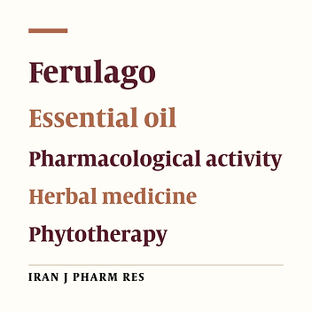 The Genus Ferulago: A Review on Ethnopharmacology, Phytochemistry, and Pharmacology