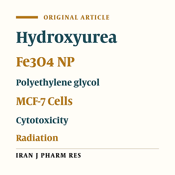 Therapeutic Potential of Nanoparticle-loaded Hydroxyurea on Proliferation of Human Breast Adenocarcinoma Cell Line
