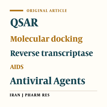 3-Hydroxypyrimidine-2, 4-dione Derivatives as HIV Reverse Transcriptase-Associated RNase H Inhibitors: QSAR Analysis and Molecular Docking Studies