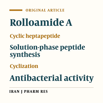 Synthesis and Bioactivity of a Cyclopolypeptide from Caribbean Marine Sponge