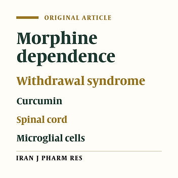 The Attenuating Effect of Curcumin on Morphine Dependence in Rats: The Involvement of Spinal Microglial Cells and Inflammatory Cytokines