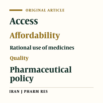 Country Pharmaceutical Situation on Access, Quality, and Rational Use of Medicines: An Evidence from a middle-income country