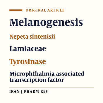 Evaluation of Antioxidant and Anti-Melanogenic Activity of Different Extracts of Aerial Parts of N. Sintenisii in Murine Melanoma B16F10 Cells