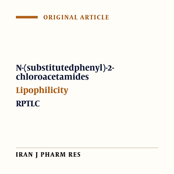 Prediction of Lipophilicity and Pharmacokinetics of Chloroacetamides by Chemometric Approach