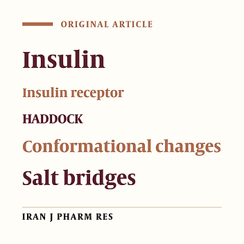 The importance of α-CT and Salt bridges in the Formation of Insulin and its Receptor Complex by Computational Simulation