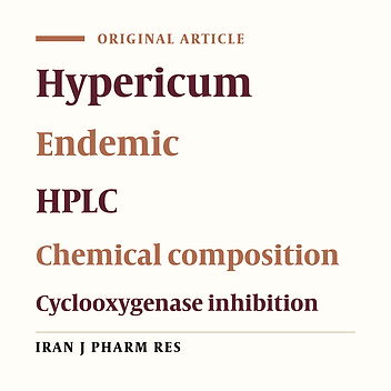Evaluation of Chemical Composition and In-vitro Biological Activities of Three Endemic Hypericum Species from Anatolia (H. thymbrifolium, H. spectabile and H. pseudolaeve)