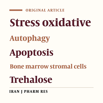 Trehalose Activates Autophagy and Prevents Hydrogen Peroxide-Induced Apoptosis in the Bone Marrow Stromal Cells