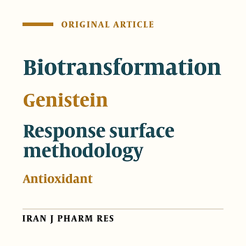 Response Surface Methodology for Optimization of Genistein Content in Soy Flour and its Effect on the Antioxidant Activity