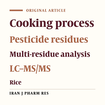 The Effects of House Cooking Process on Residue Concentrations of 41 Multi-Class Pesticides in Rice