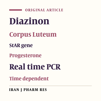 Diazinon Interrupts Ovarian Steroidogenic Acute Regulatory (StAR) Gene Transcription in Gonadotropin-Stimulated Rat Model