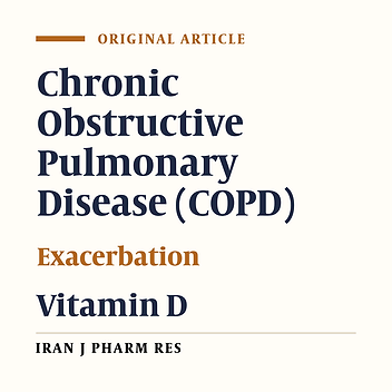 Role of Vitamin D Replacement on Health Related Quality of Life in Hospitalized Patients with "Acute Exacerbation of Chronic Obstructive Pulmonary Disease"