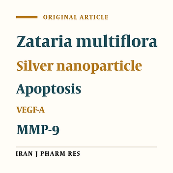 Silver Nanoparticles Synthesized Coating with Zataria Multiflora Leaves Extract Induced Apoptosis in HeLa Cells Through p53 Activation