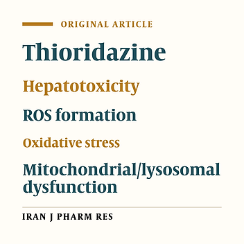 Mechanistic Approach for Thioridazine-Induced Hepatotoxicity and Potential Benefits of Melatonin and/or Coenzyme Q10 on Freshly Isolated Rat Hepatocytes
