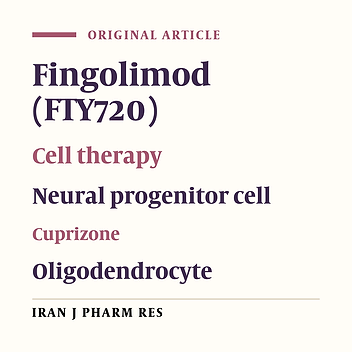 Fingolimod Enhances Oligodendrocyte Differentiation of Transplanted Human Induced Pluripotent Stem Cell-Derived Neural Progenitors